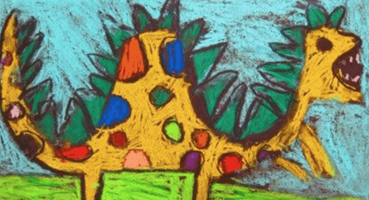 children creating art at Wonderlab Kids in marsfield